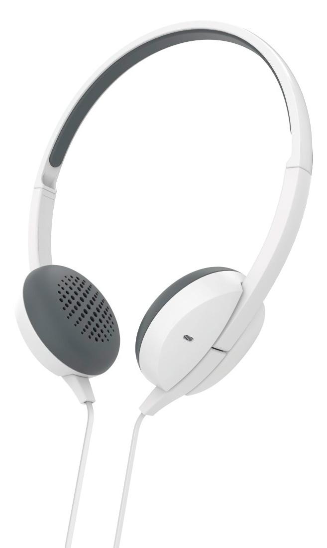 Słuchawki przewodowe z mikrofonem Hama 00137450 Advance - biały