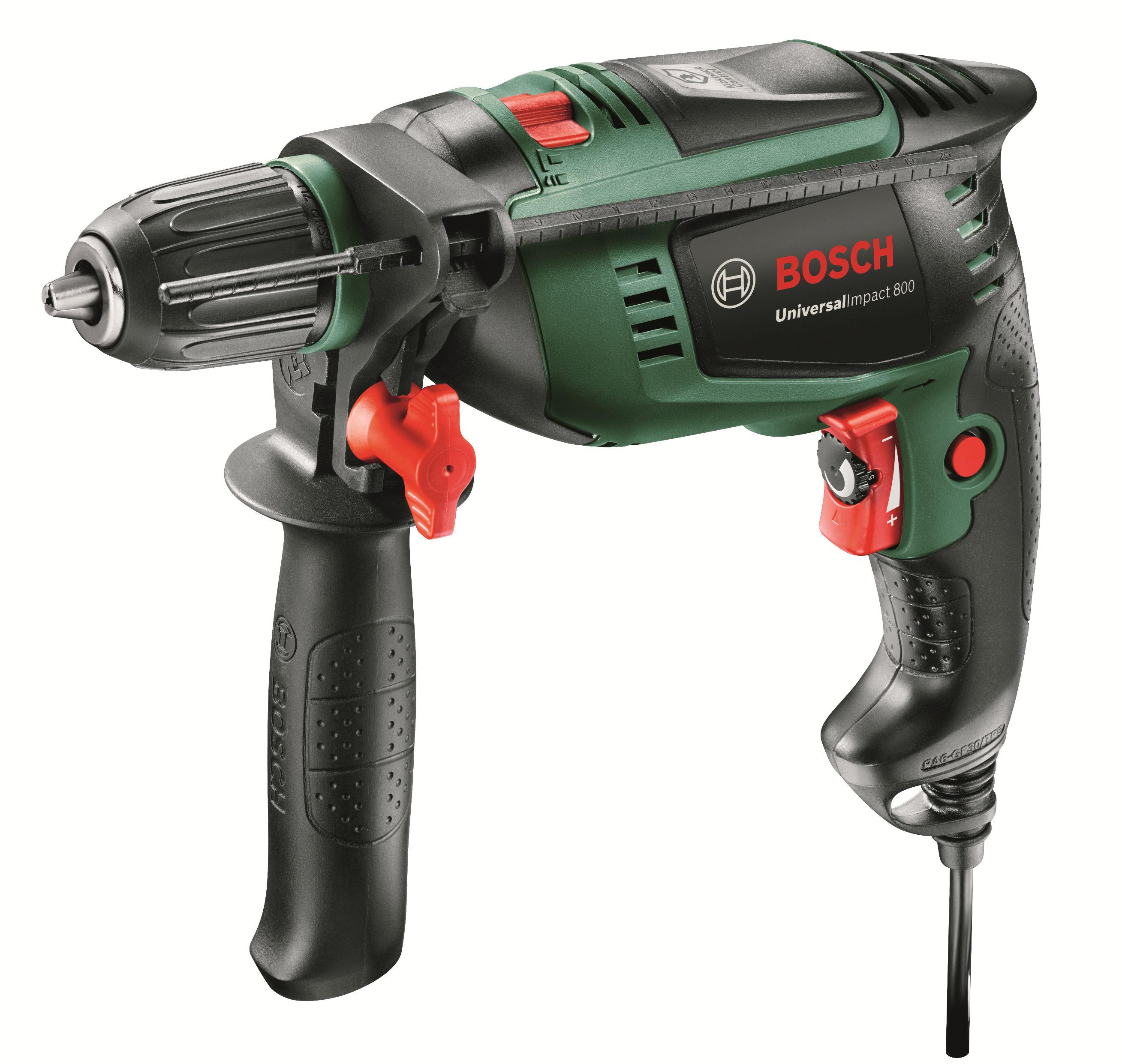 Bosch UniversalImpact 800 (0603131107) + akcesoria 19 części