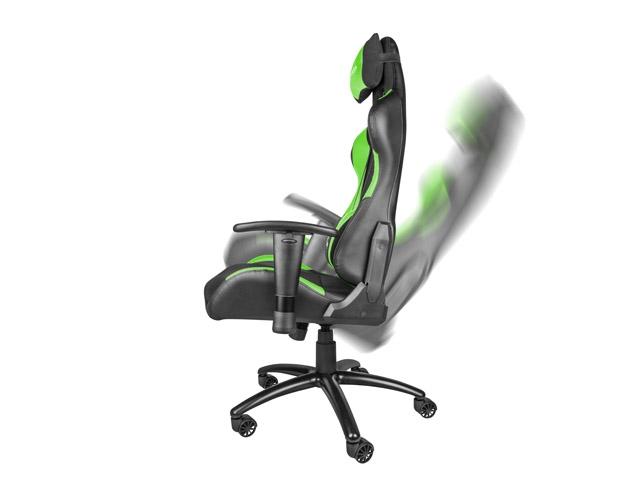 Fotel Genesis Nitro 550 (czarno-zielony)