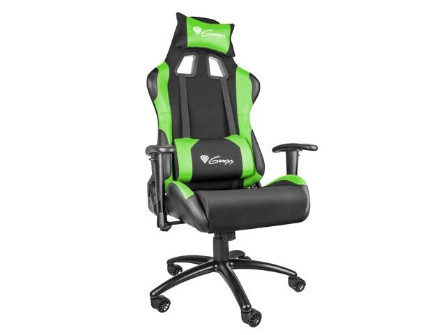 Fotel Genesis Nitro 550 (czarno-zielony)