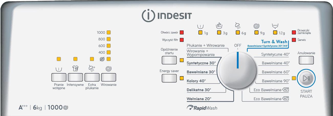 Pralka Indesit BTW A61053 W (PL)