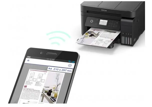 Urządzenie wielofunkcyjne Epson EcoTank L6170 WiFi Czarny