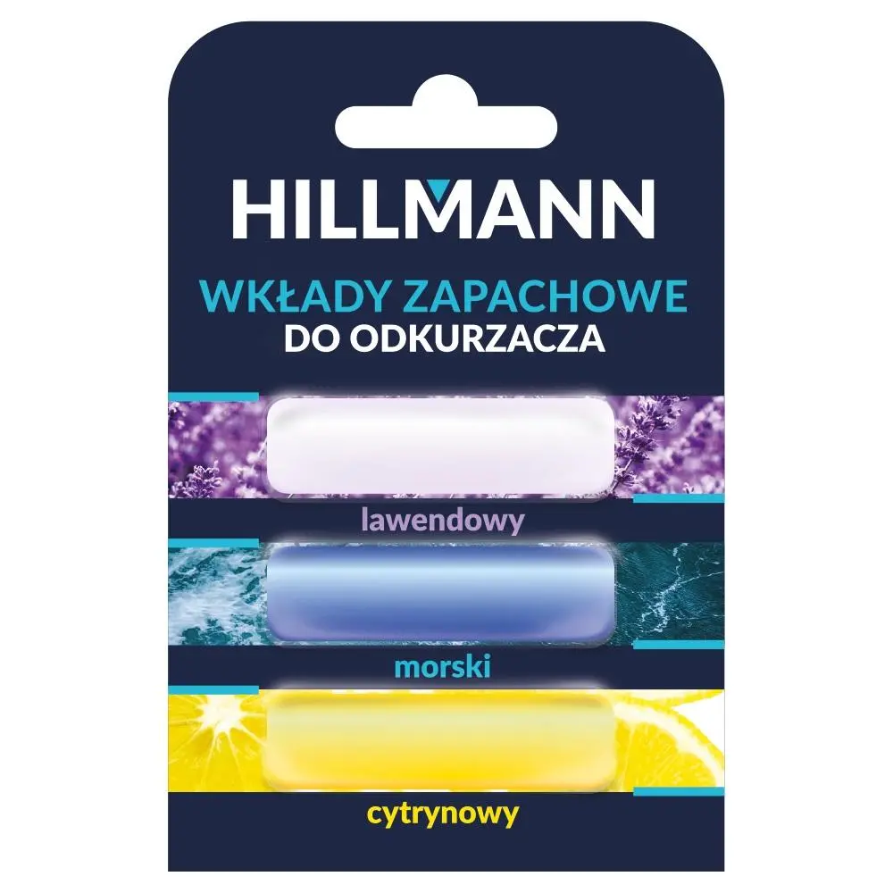 Wkład zapachowy HILLMANN Mix 3szt.