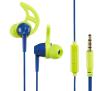 Słuchawki przewodowe Hama Action (niebiesko-zielony)
