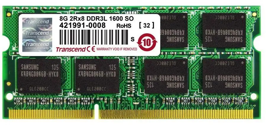 Pamięć Transcend JetMemory DDR3L 8GB 1600 CL11 SO-DIMM
