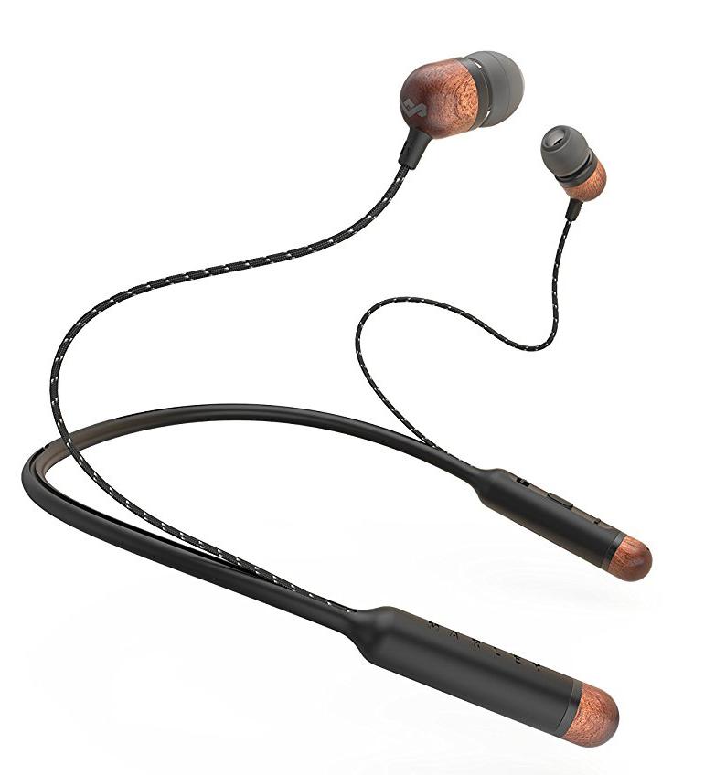 Słuchawki bezprzewodowe House of Marley Smile Jamaica Wireless Dokanałowe Bluetooth 4.2 Czarny