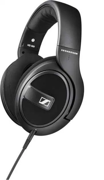 Słuchawki przewodowe Sennheiser HD 569 Nauszne Mikrofon Czarny
