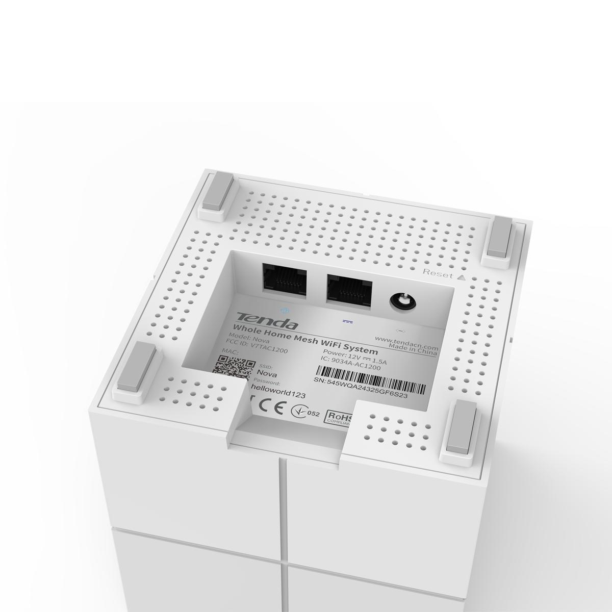 Tenda nova MW6 3szt. Whole Home Mesh WiFi System
