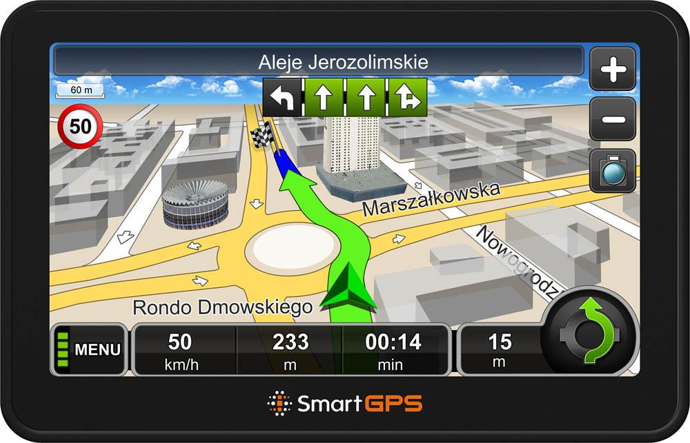 SmartGPS SG710 + MapaMap Football PL + UKR