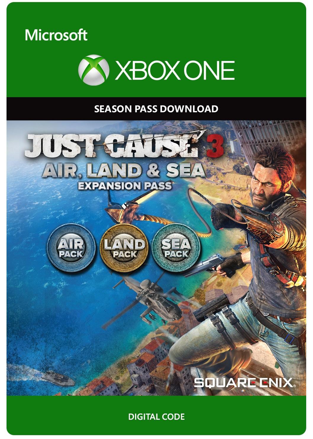 Just Cause 3: Przepustka - pakiety Powietrzny, Lądowy i Morski [kod aktywacyjny] Xbox One