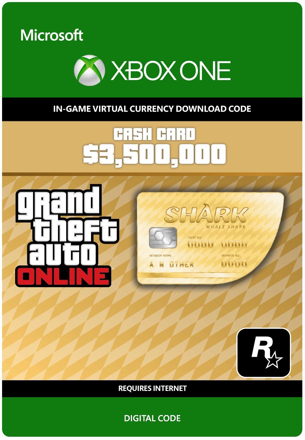 Grand Theft Auto V - Karta Gotówkowa Megalodon Shark [kod aktywacyjny] Xbox One