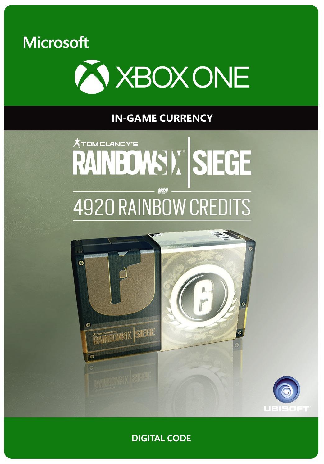 Tom Clancy's Rainbow Six Siege - 4920 Rainbow Six Credits [kod aktywacyjny] Xbox One