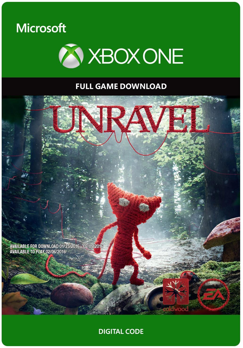 Unravel [kod aktywacyjny] Gra na Xbox One (Kompatybilna z Xbox Series X/S)