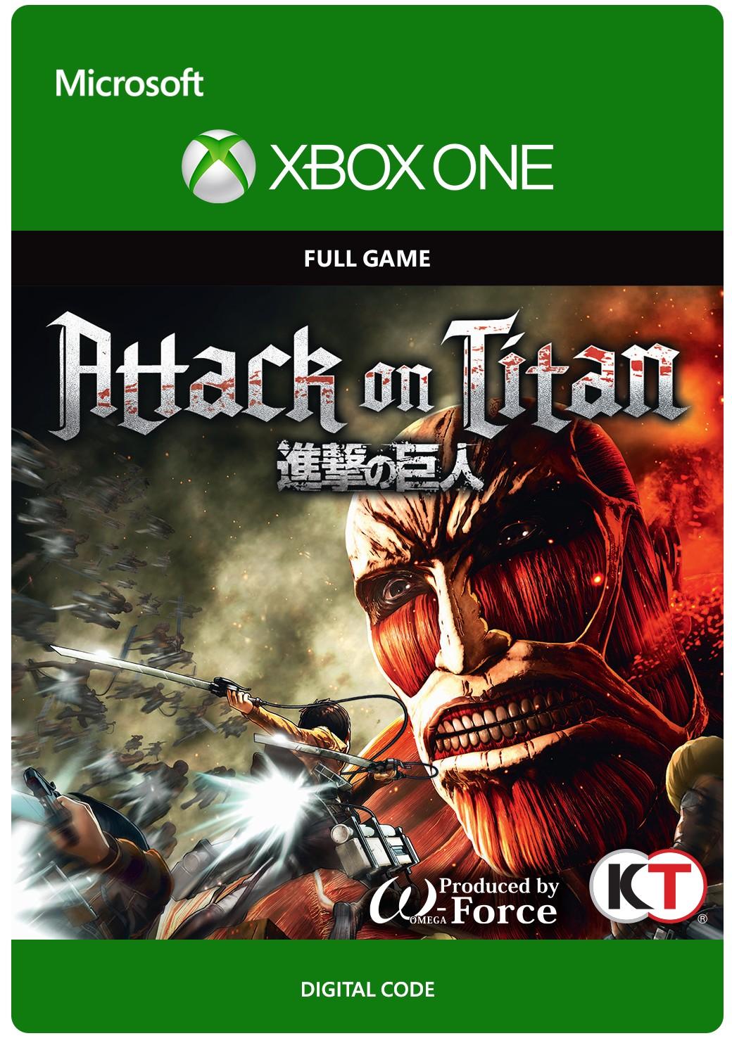 Attack on Titan [kod aktywacyjny] - Gra na Xbox One (Kompatybilna z Xbox Series X/S)