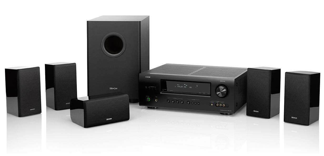 Zestaw kina Denon DHT-1312XP (AVR-1312 + SYS 5.1) + kabel HDMI