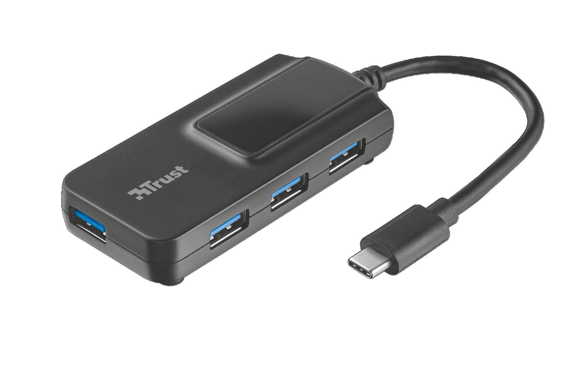 Trust Oila USB-C 4 Port USB 3.1 GEN.1 HUB 21319