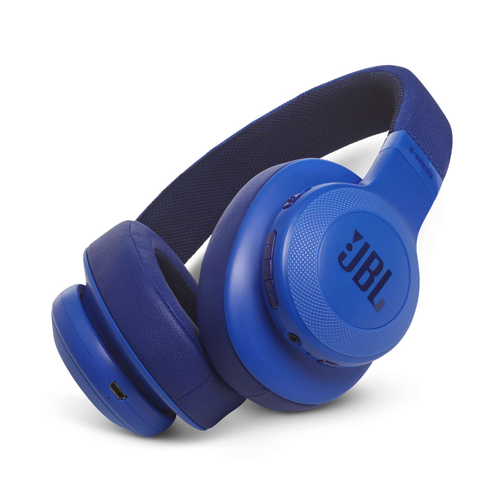 Słuchawki bezprzewodowe JBL E55BT (niebieski)