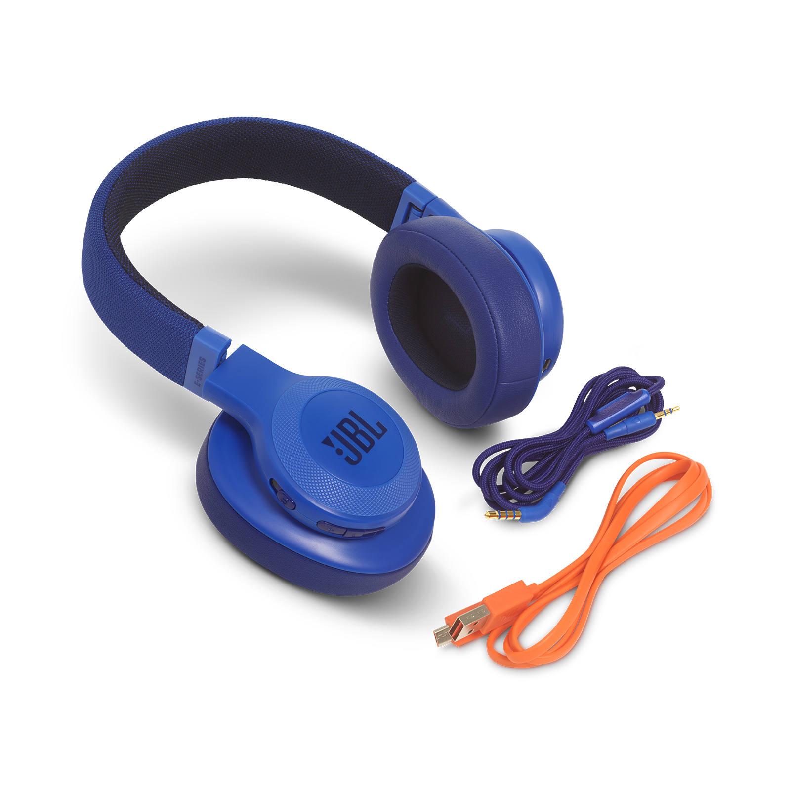 Słuchawki bezprzewodowe JBL E55BT (niebieski)