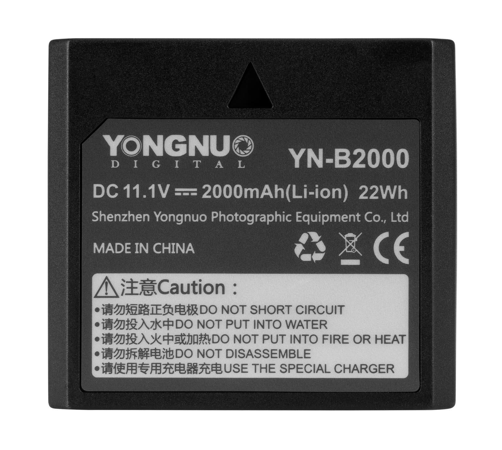 Yongnuo YN-B2000 do lamp błyskowych YN686EX-RT i YN720