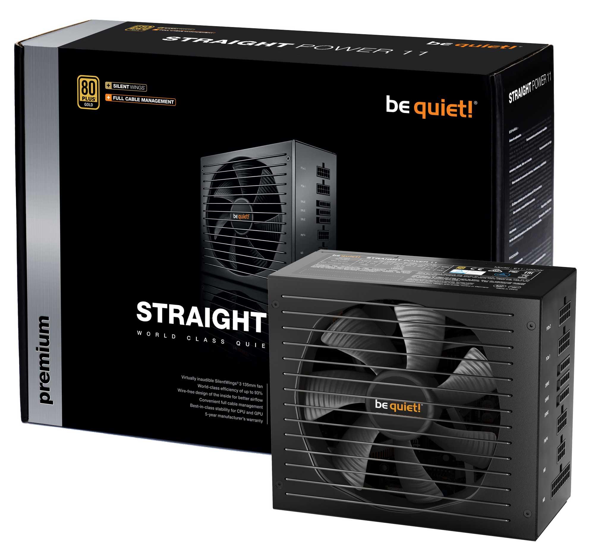 Zasilacz be quiet! Straight Power 11 550W 80+ Gold