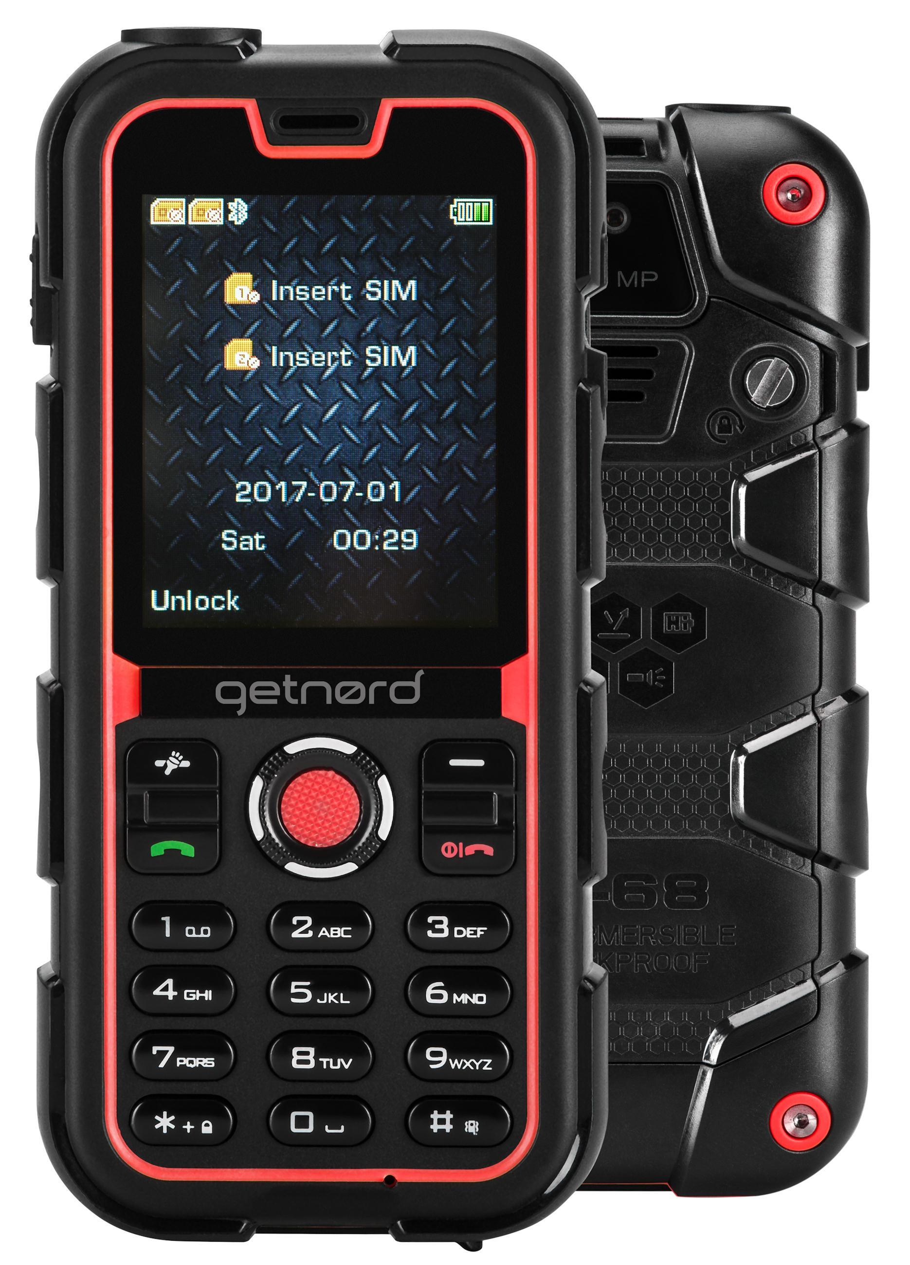 Telefon Getnord Walrus (czarny)