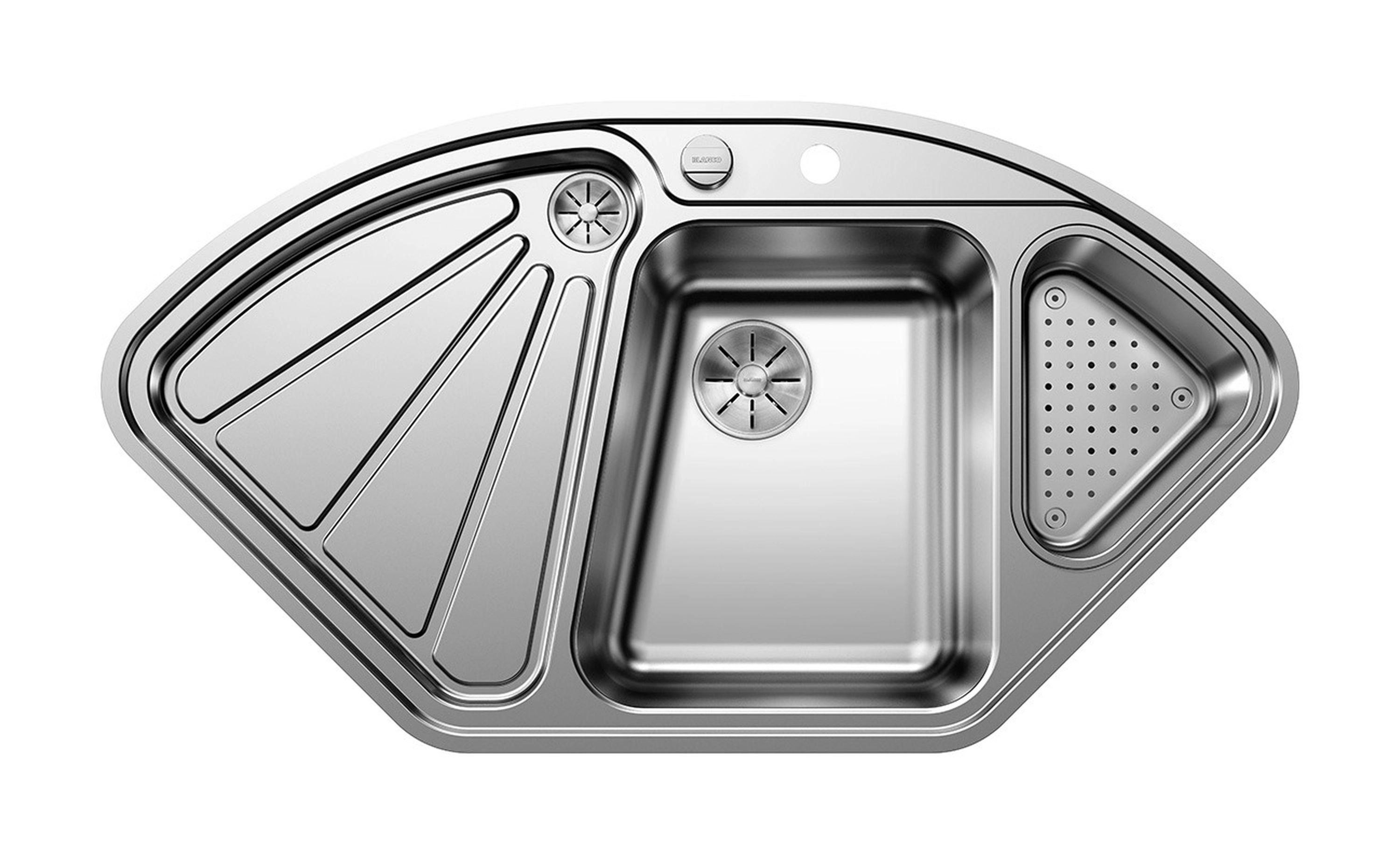 Zlewozmywak Blanco DELTA-IF 523667 Stalowy Srebrny