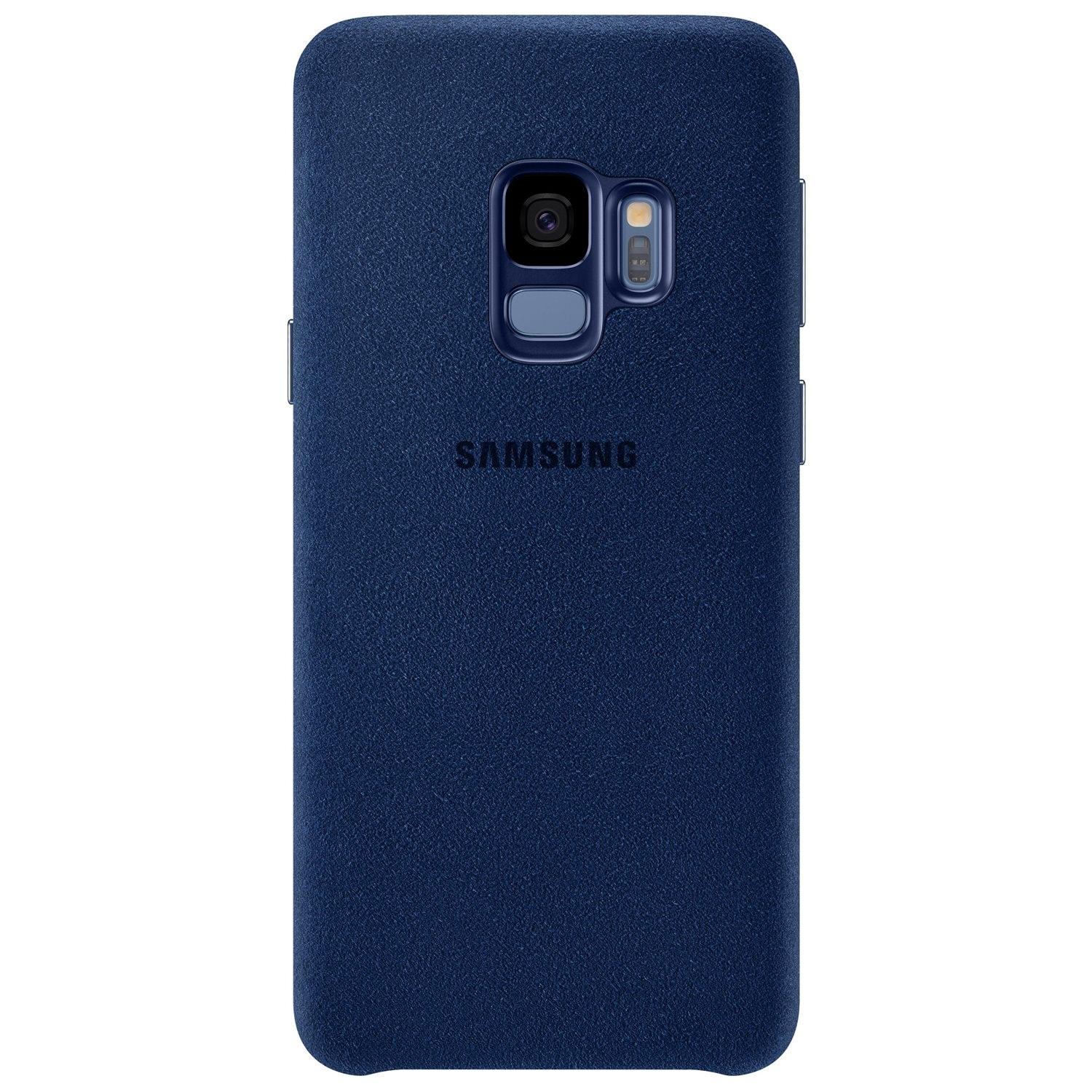 Etui Samsung Alcantara Cover do Galaxy S9 (niebieski)