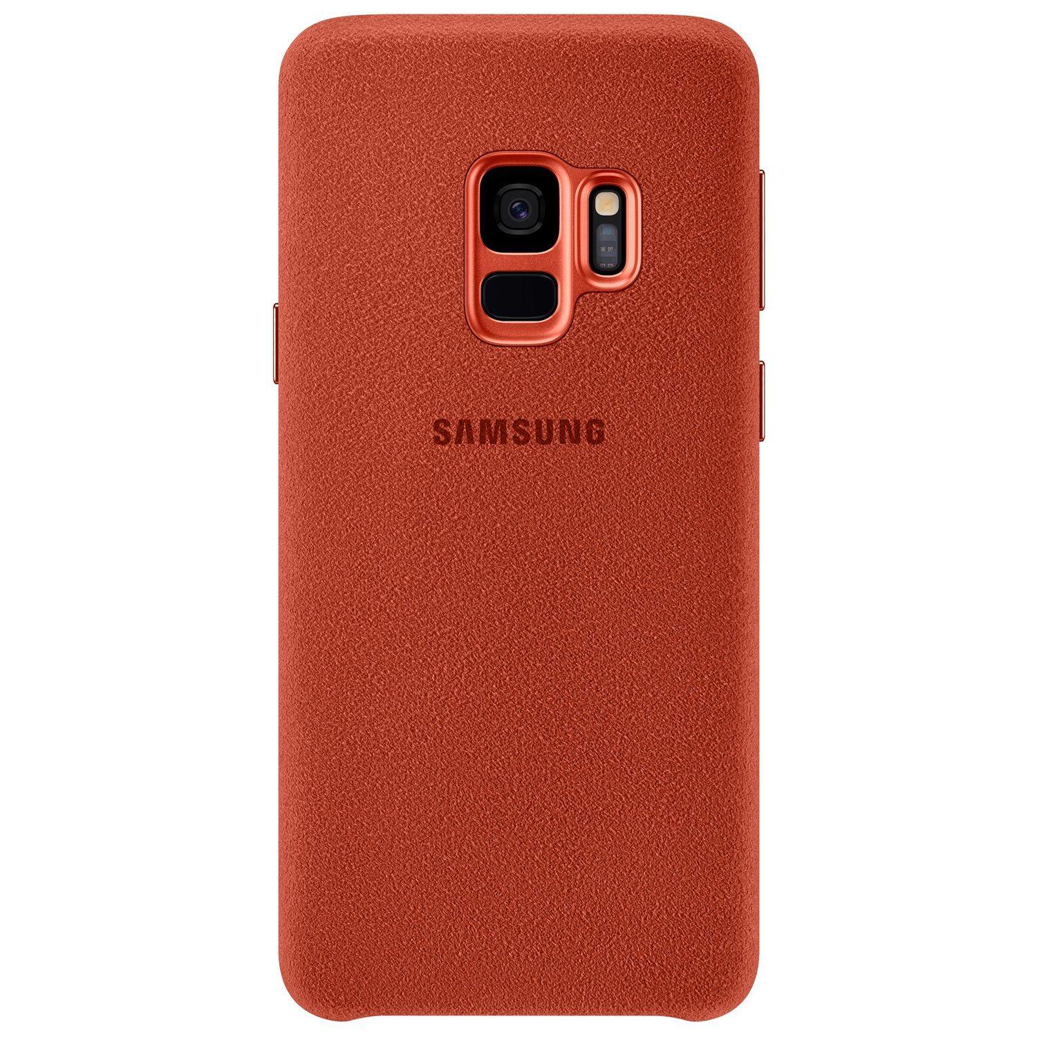 Etui Samsung Alcantara Cover do Galaxy S9 (czerwony)