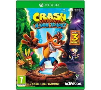 Crash Bandicoot N. Sane Trilogy Gra na Xbox One (Kompatybilna z Xbox Series X)