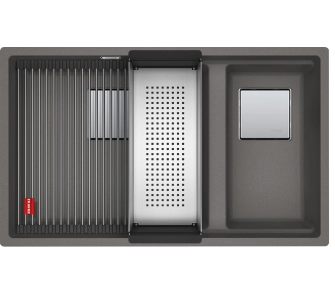 Zlewozmywak Franke Kanon KNG 160-46-21 Granitowy Kamienny szary