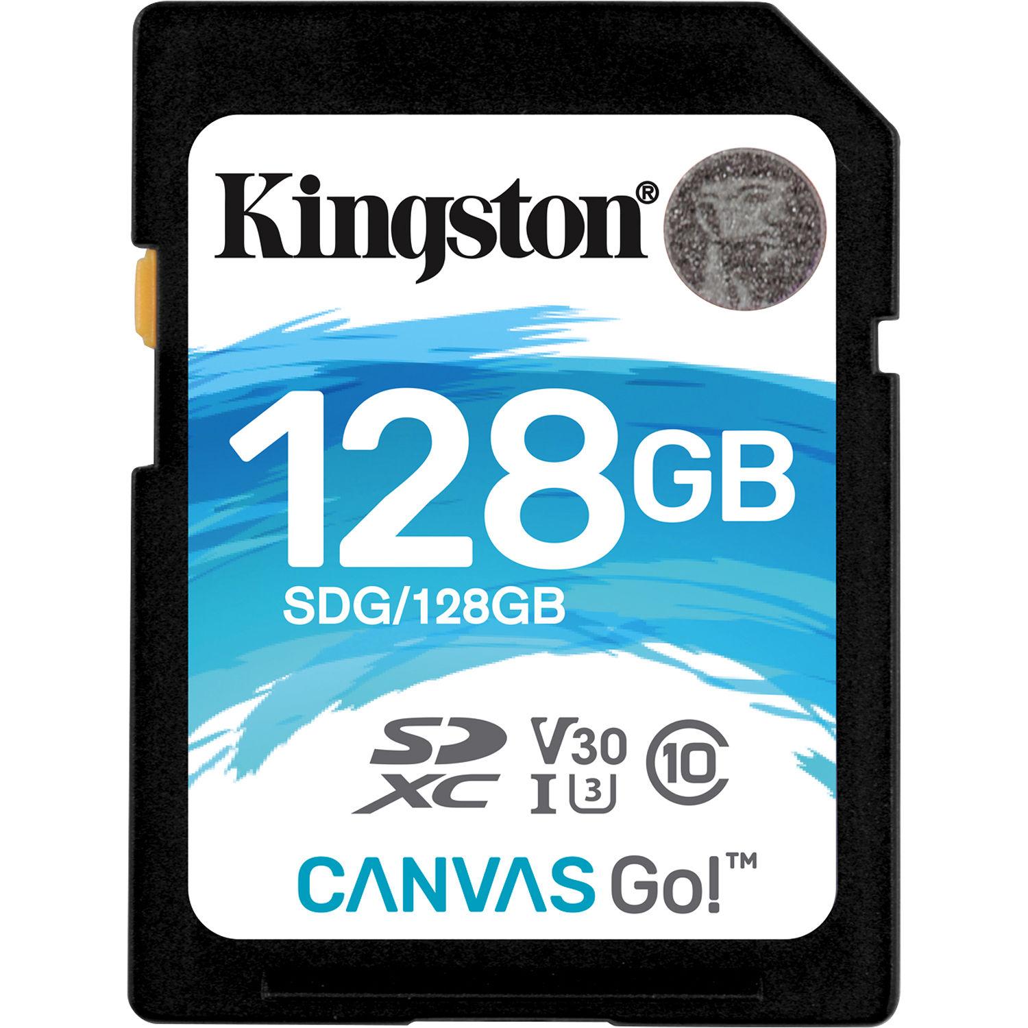 Kingston Canvas Go SDXC 128GB UHS-I