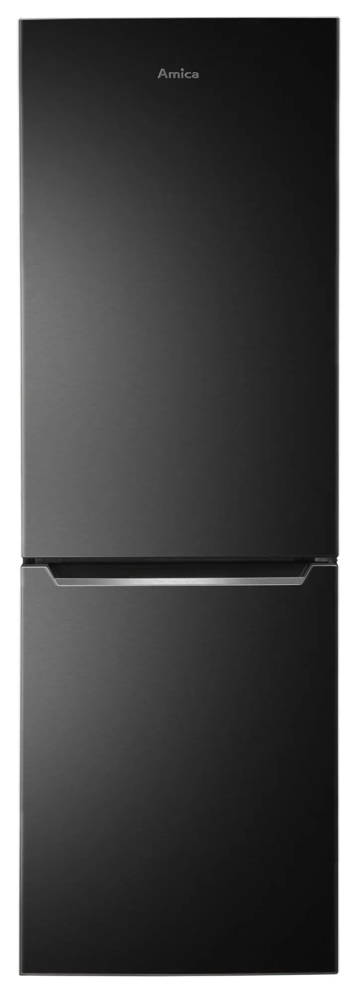 Lodówka Amica FK2695.4FTHAA Pełny No Frost 170cm Czarny Inox