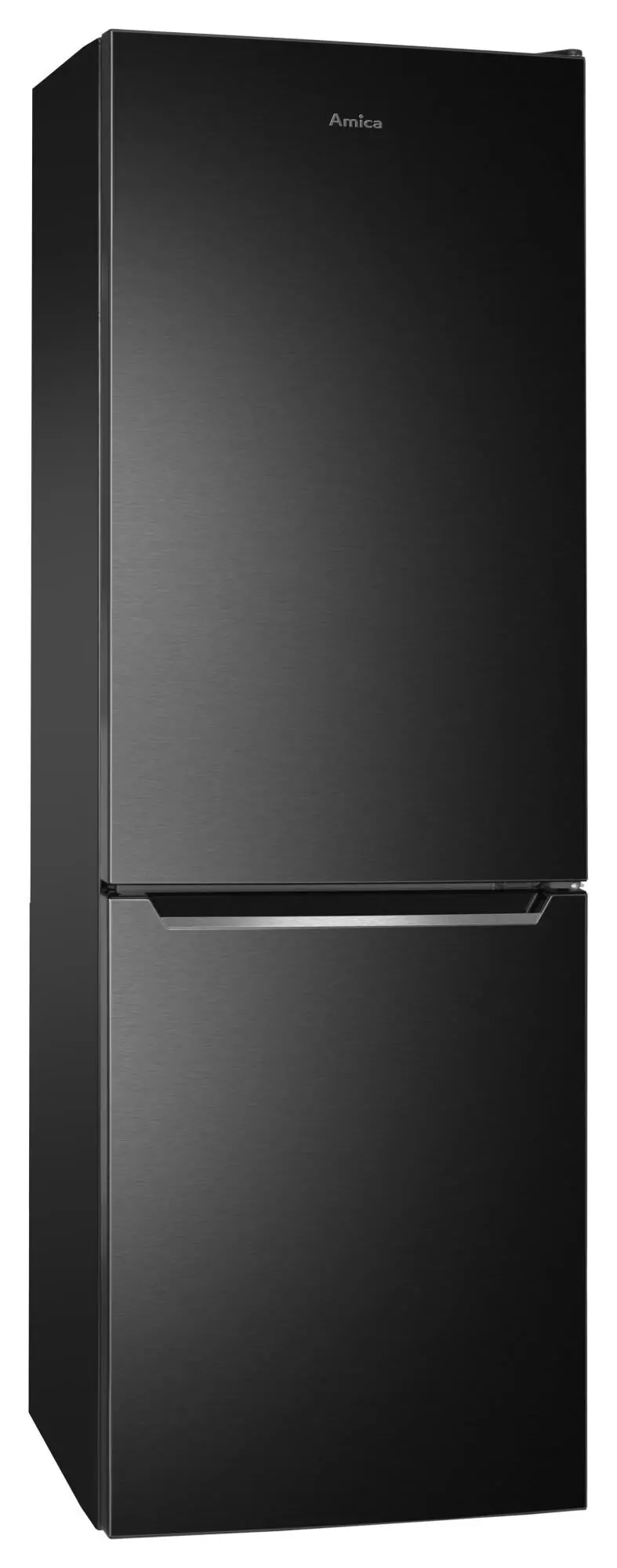 Lodówka Amica FK2695.4FTHAA Pełny No Frost 170cm Czarny Inox