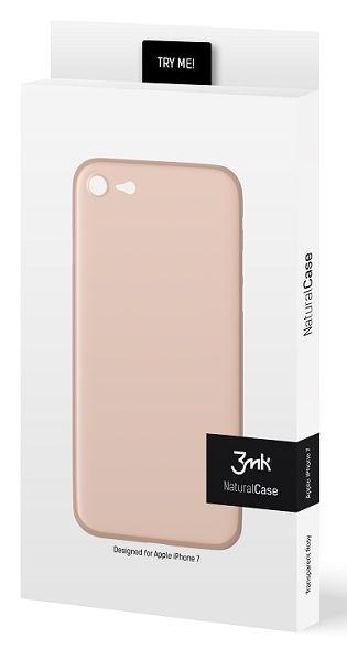 Etui 3mk Natural Case do iPhone 7 (różowy)