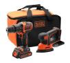 Black&Decker BCK23S1S-QW wiertarko-wkrętarka + szlifierka
