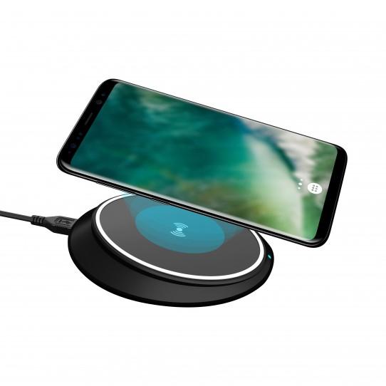 Xqisit Wireless Fast Charger iPhone (czarny)