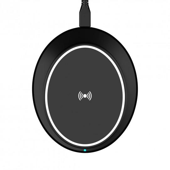 Xqisit Wireless Fast Charger iPhone (czarny)