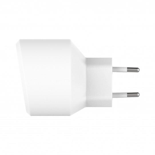 Xqisit Travel Charger 2,4A USB-USB-C (biały)