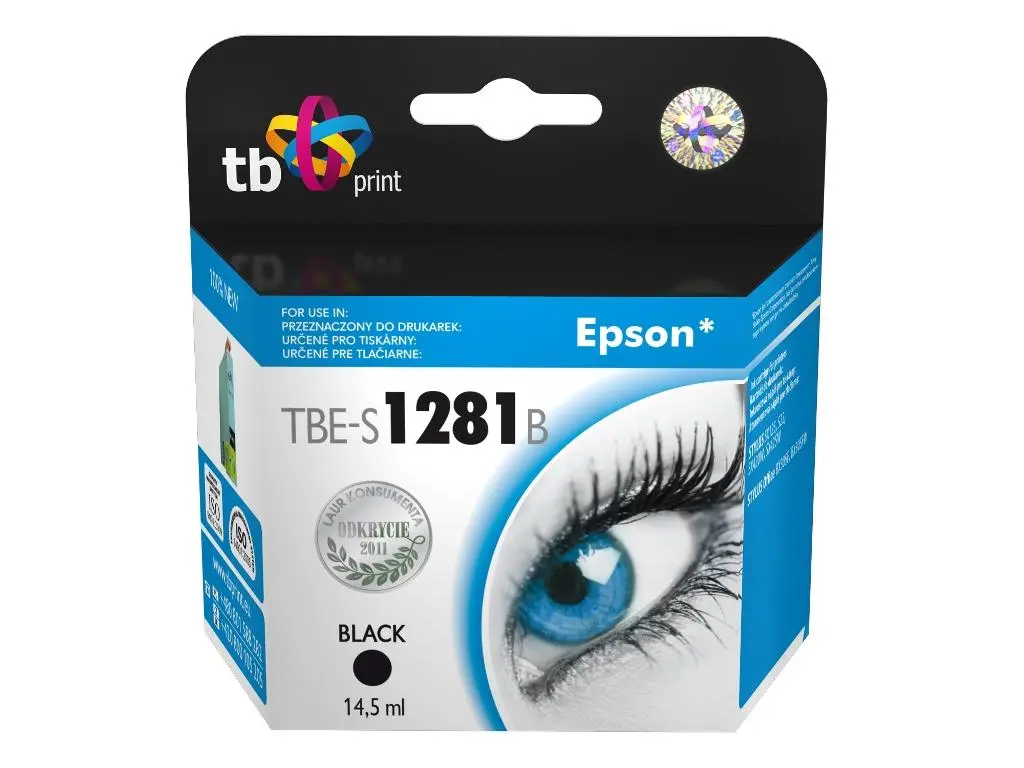 Tusz TB Print TBE-S1281B (zamiennik T1281) Czarny 14,5 ml