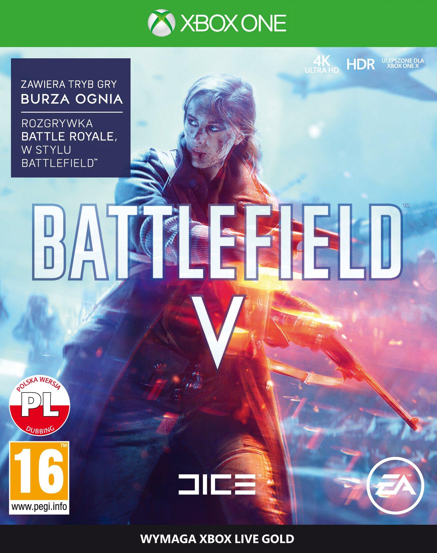 Battlefield V Gra na Xbox One (Kompatybilna z Xbox Series X)