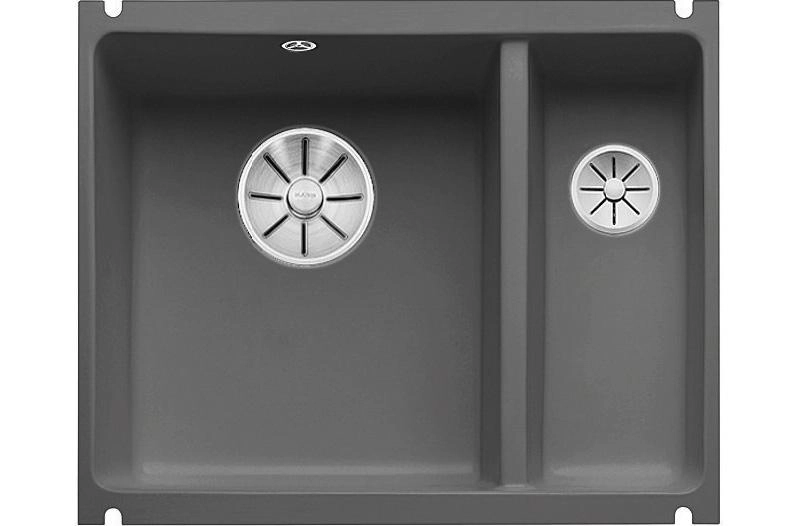 Zlewozmywak Blanco SUBLINE 350/150-U 523746 Ceramiczny Bazaltowy