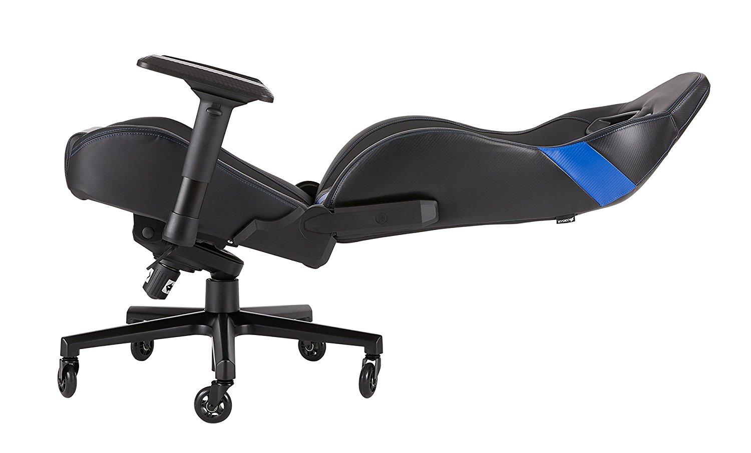 Fotel Corsair T2 Road Warrior (czarno-niebieski)