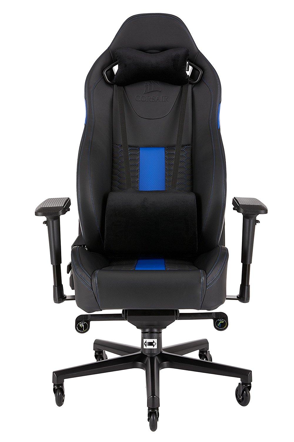 Fotel Corsair T2 Road Warrior (czarno-niebieski)