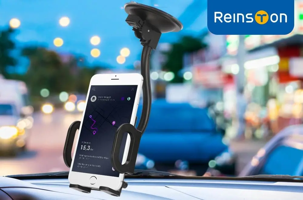 Uchwyt na telefon Reinston EUT008 Czarny