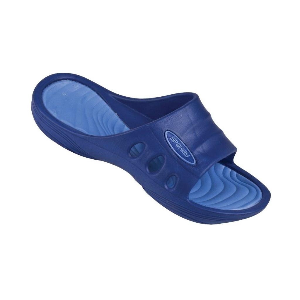 Spokey Flipi - klapki basenowe dziecięce r.31 (granatowy)