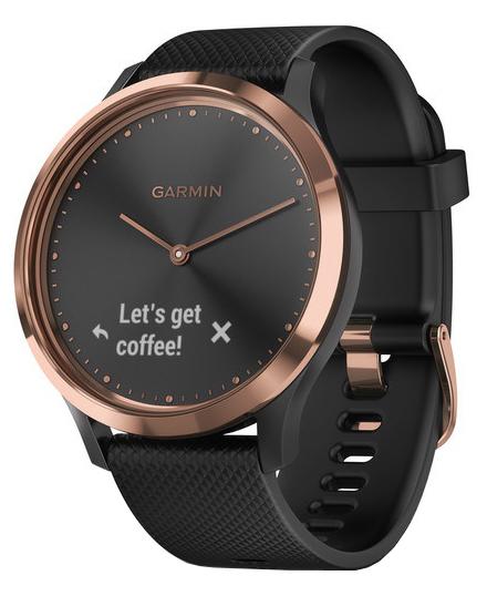 Garmin Vivomove HR Z oty czarny Smartwatch cena i opinie OleOle