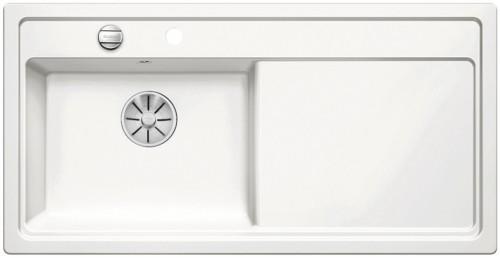 Zlewozmywak Blanco ZENAR XL 6 S 524166 komora lewa (biały połysk)