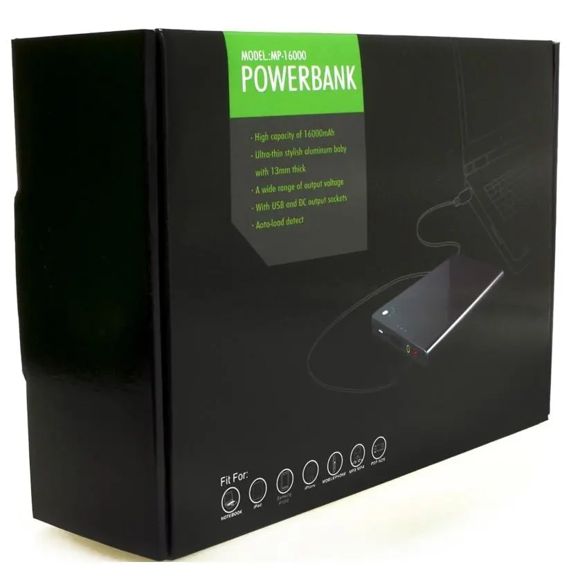Powerbank PowerNeed P16000K 16000mAh Srebrny