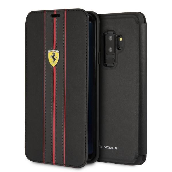 Etui Ferrari Book FESURFLBKTS9LBKR do Samsung Galaxy S9 Plus G965 (czarny)