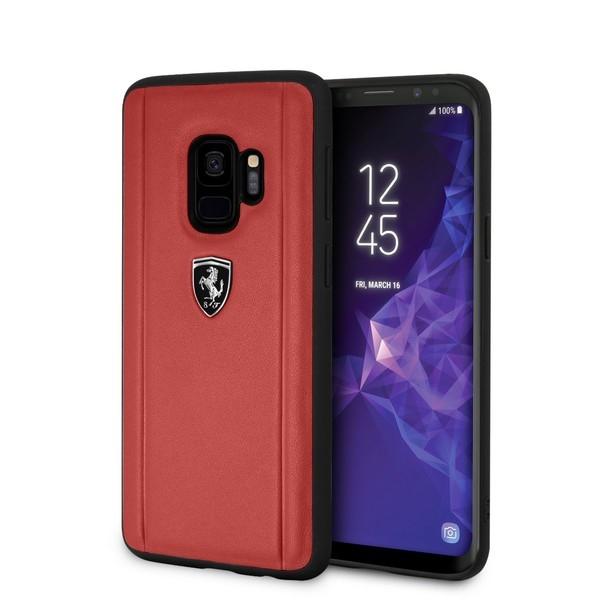 Ferrari Hardcase FEHLEHCS9RE Samsung Galaxy S9 G960 (czerwony)